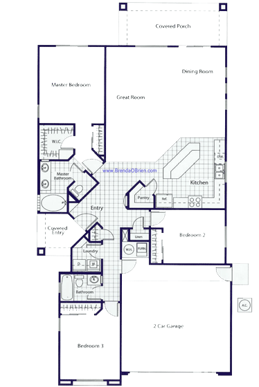 HERITAGE HIGHLANDS FLOOR PLAN Chesapeake Model