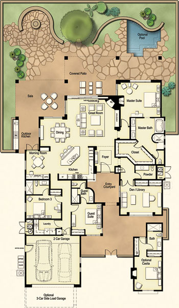 Residences At The Ritz Carlton Tucson Floor Plan Ranch