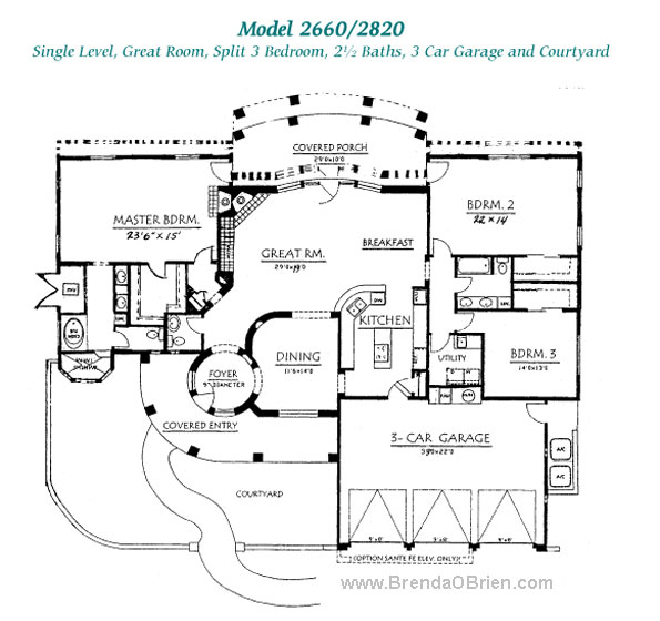 Pusch Ridge Vistas II Model 2820 Plan